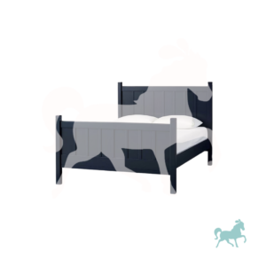 Cama de Madera Carrousel Chic Azul